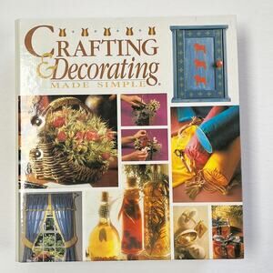 Crafting & Decorating Made Simple Book Looseleaf Binder Crafters Companion 5-8